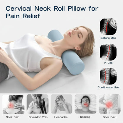 Slumblr® Memory Foam Support Roll Pillow