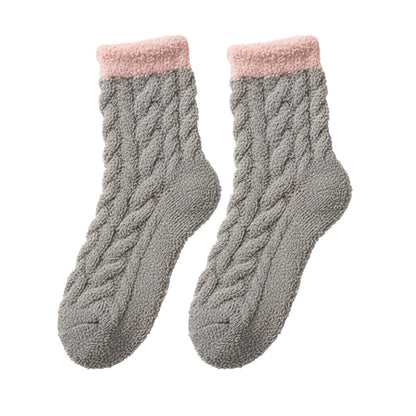 Slumblr® Fuzzy Thermal Socks Set (2 Pairs)