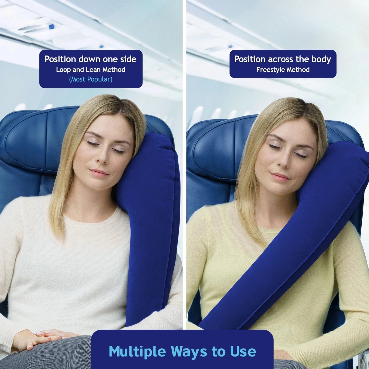 Slumblr® Foldable Travel Support Pillow