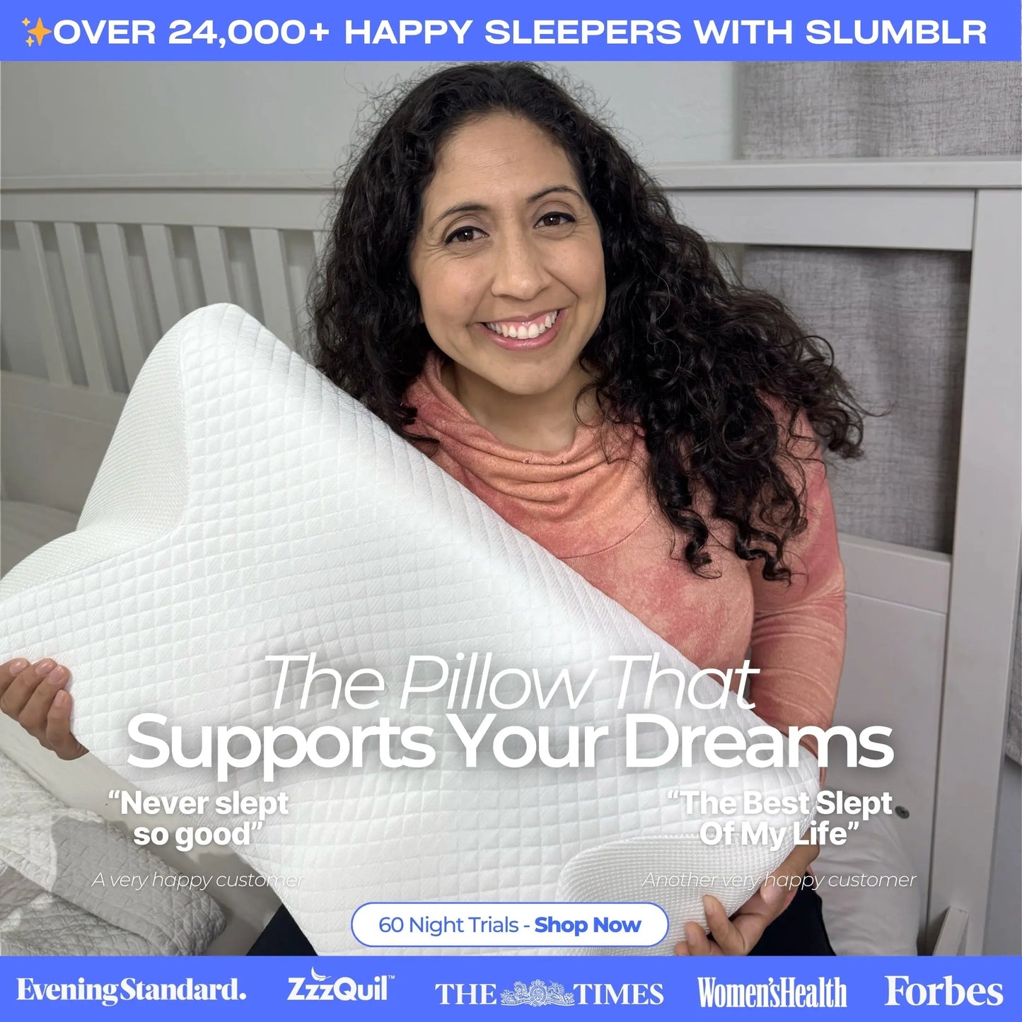 Slumblr® Contour Relief Pillow Slumblr