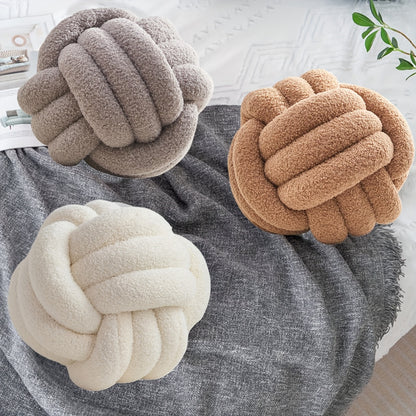 Slumblr® Nordic Woven Knot Ball Pillow