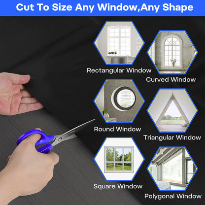 Slumblr® Magnetic Portable Blackout Window Shades