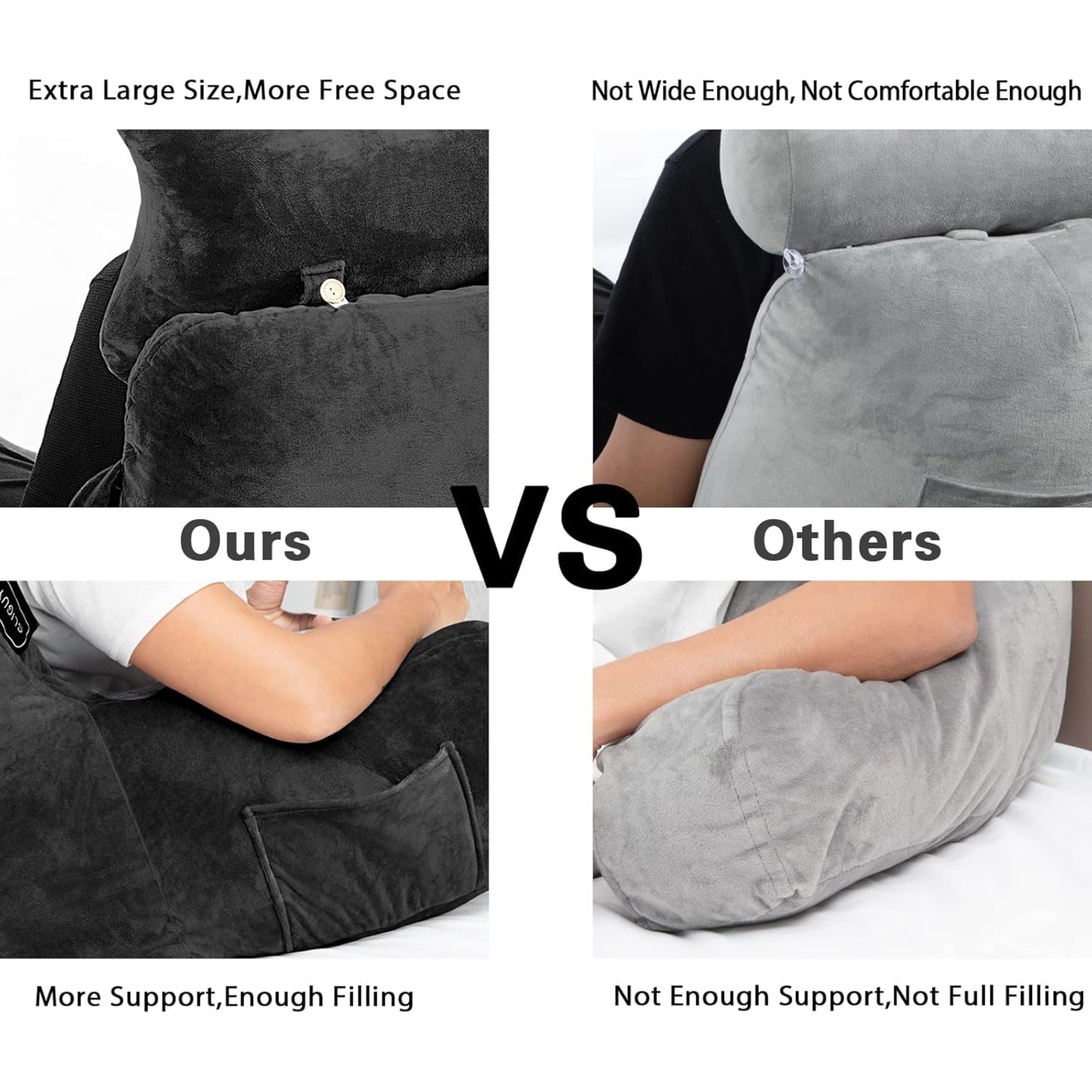 Slumblr® Reading Bed Pillow