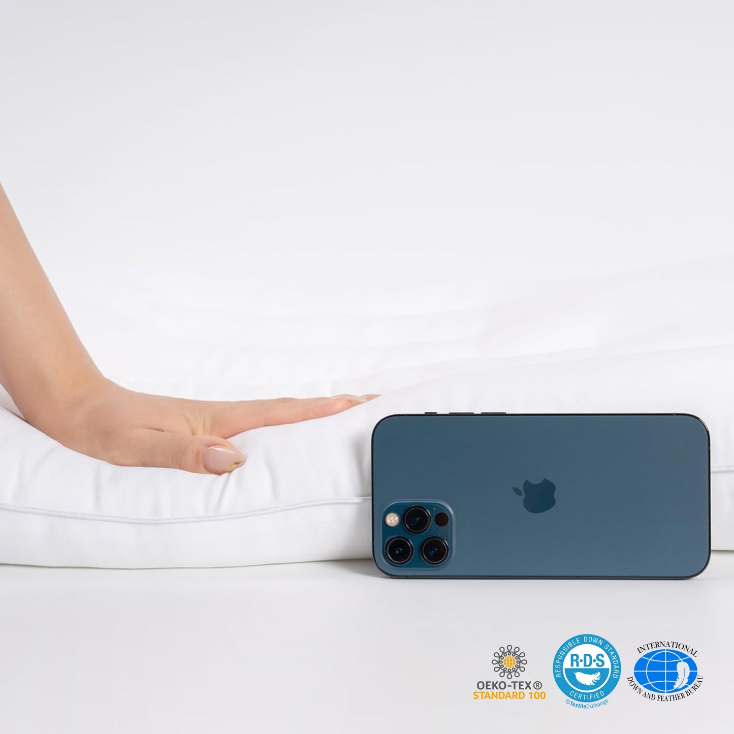 Slumblr® Pure Cotton Low Loft Pillow