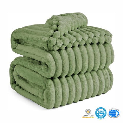 Slumblr® Faux Rabbit Fur Throw Blanket