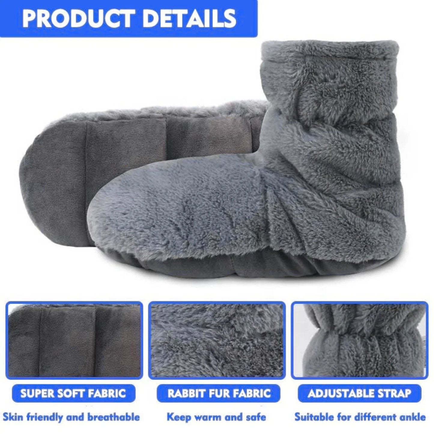 Slumblr® Feet Warmers Microwavable Heating