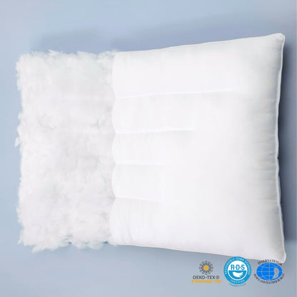 Slumblr® Pure Cotton Low Loft Pillow