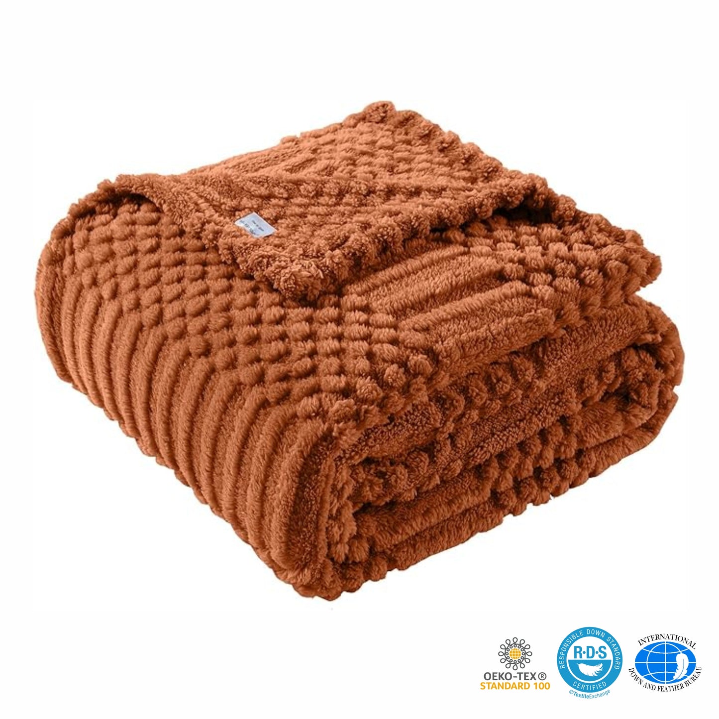 Slumblr® Soft Throw Blanket for Couch or Bed – Lightweight Fleece Boho Blanket