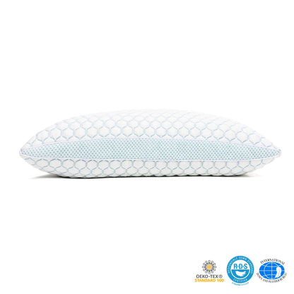 Slumblr® Cooling Shredded Memory Foam Pillow for Adjustable Comfort