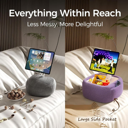 Slumblr® Ultra Fluffy Tablet & Kindle Pillow Stand