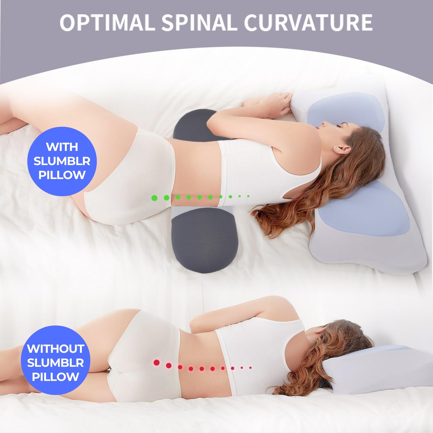 Slumblr® Lumbar Supportive Cushion
