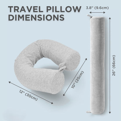 Slumblr® Bendable U-Shaped Travel Pillow