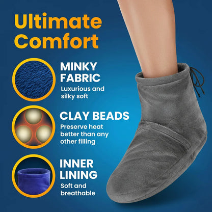 Slumblr® Feet Warmers Microwavable Heating