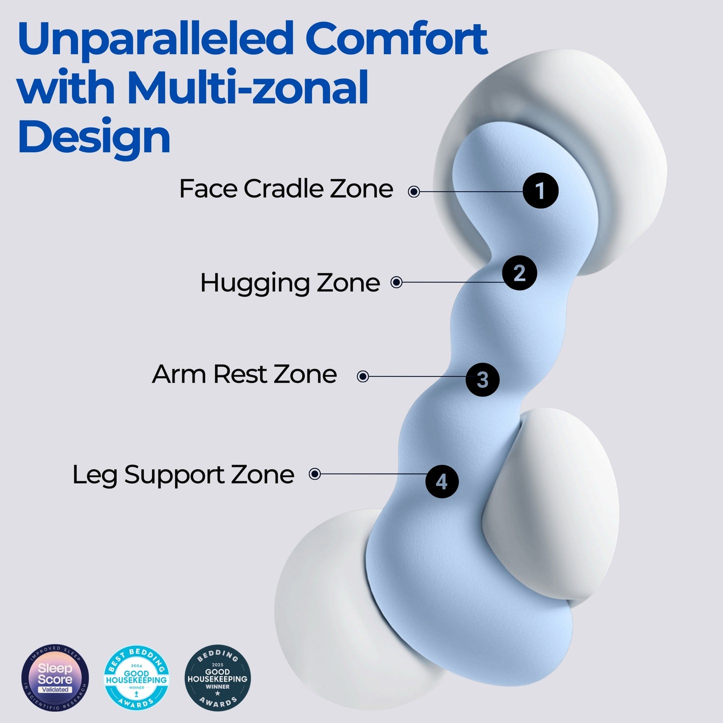 Slumblr® Dino Full Body Pillow 2.0