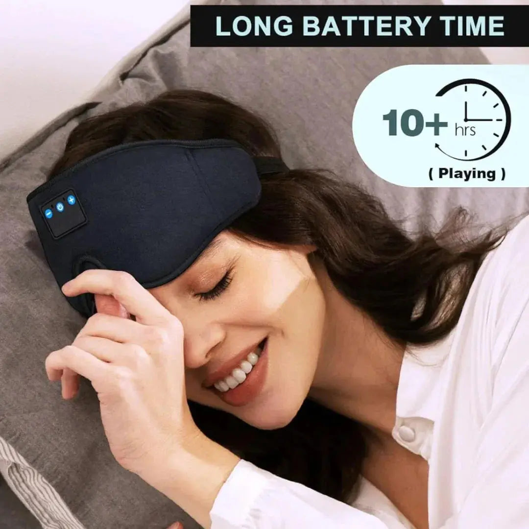 Slumblr® Bluetooth Sleep Mask with Headphones 3D Contoured Design Slumblr