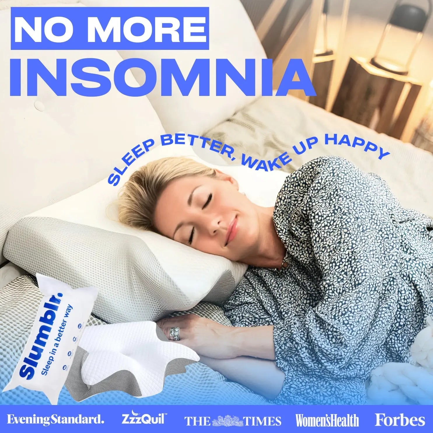 Slumblr® Contour Relief Pillow Slumblr