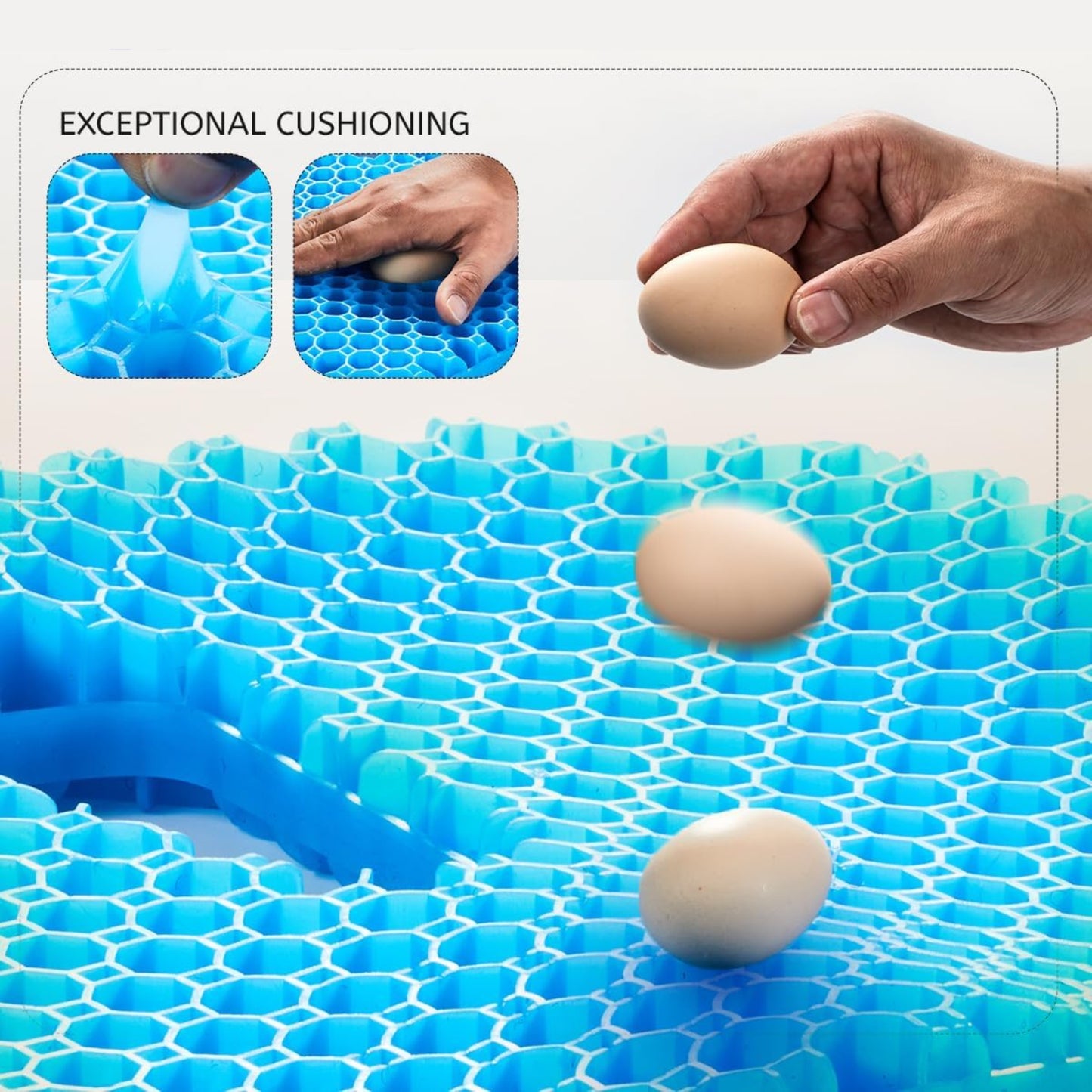 Slumblr® Honeycomb Gel Silicone Seat Cushion