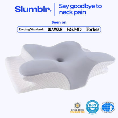 Slumblr® Contour Pillows 2.0: Elevated & Enhanced Thickness