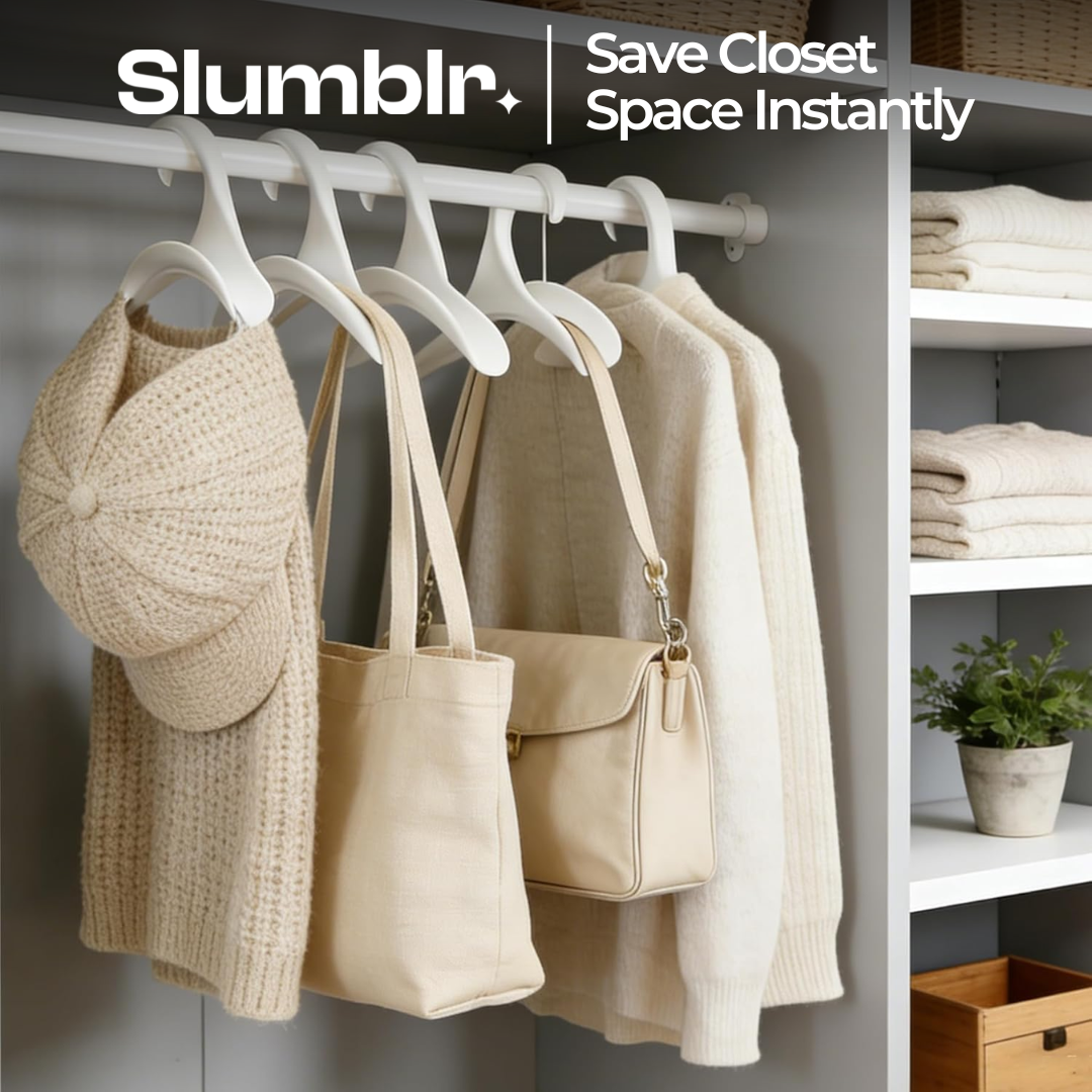 Slumblr® Arched Bag Hanger Organizer (10pcs)