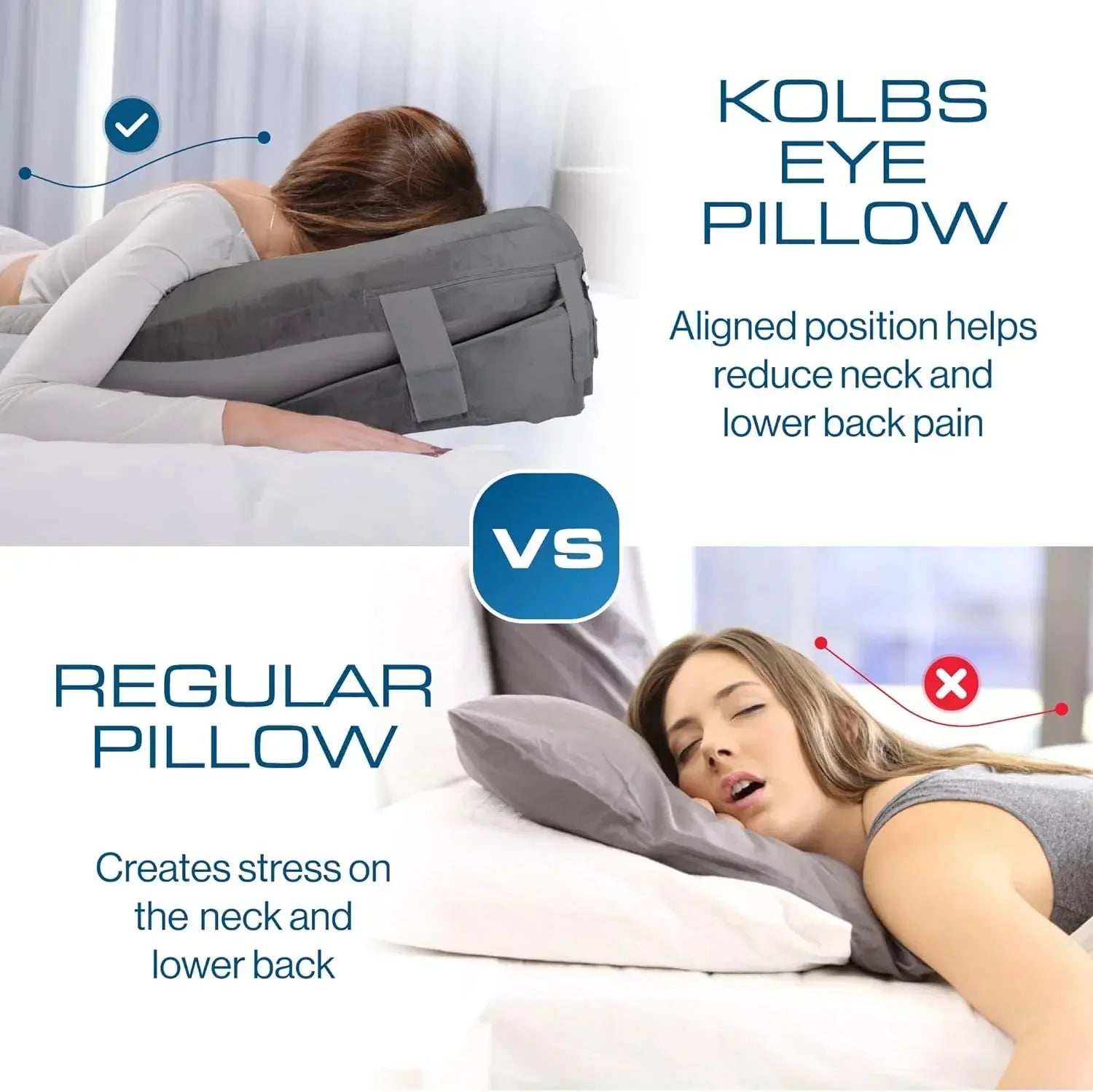 Slumblr® Face-Down Comfort Pillow Slumblr