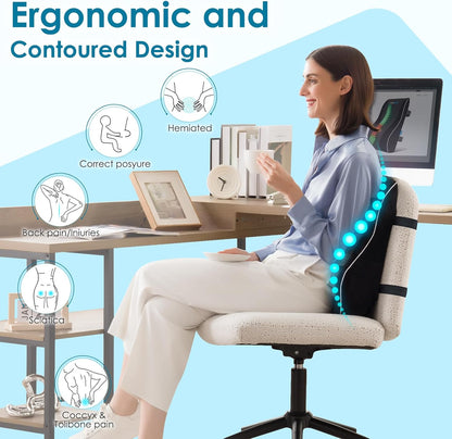 Slumblr® Lumbar Support Pillow for Back Pain Relief