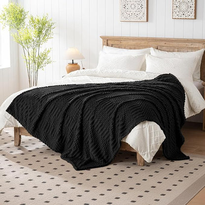 Slumblr® Soft Throw Blanket for Couch or Bed – Lightweight Fleece Boho Blanket