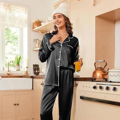 Slumblr® Silk Satin Pajama Set