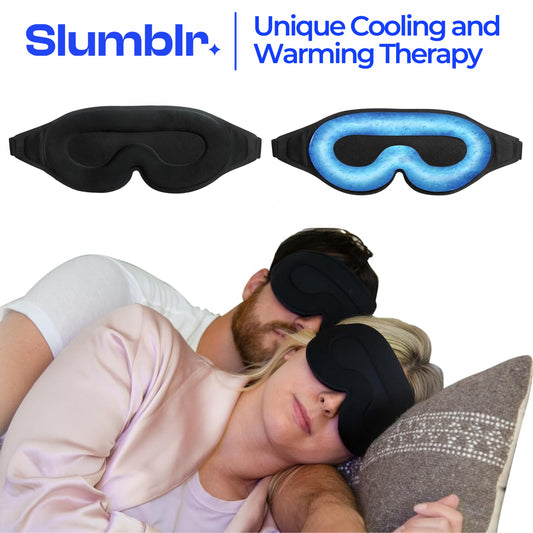 Slumblr® Cooling Gel Sleep Mask with 3D Contoured Eye Design