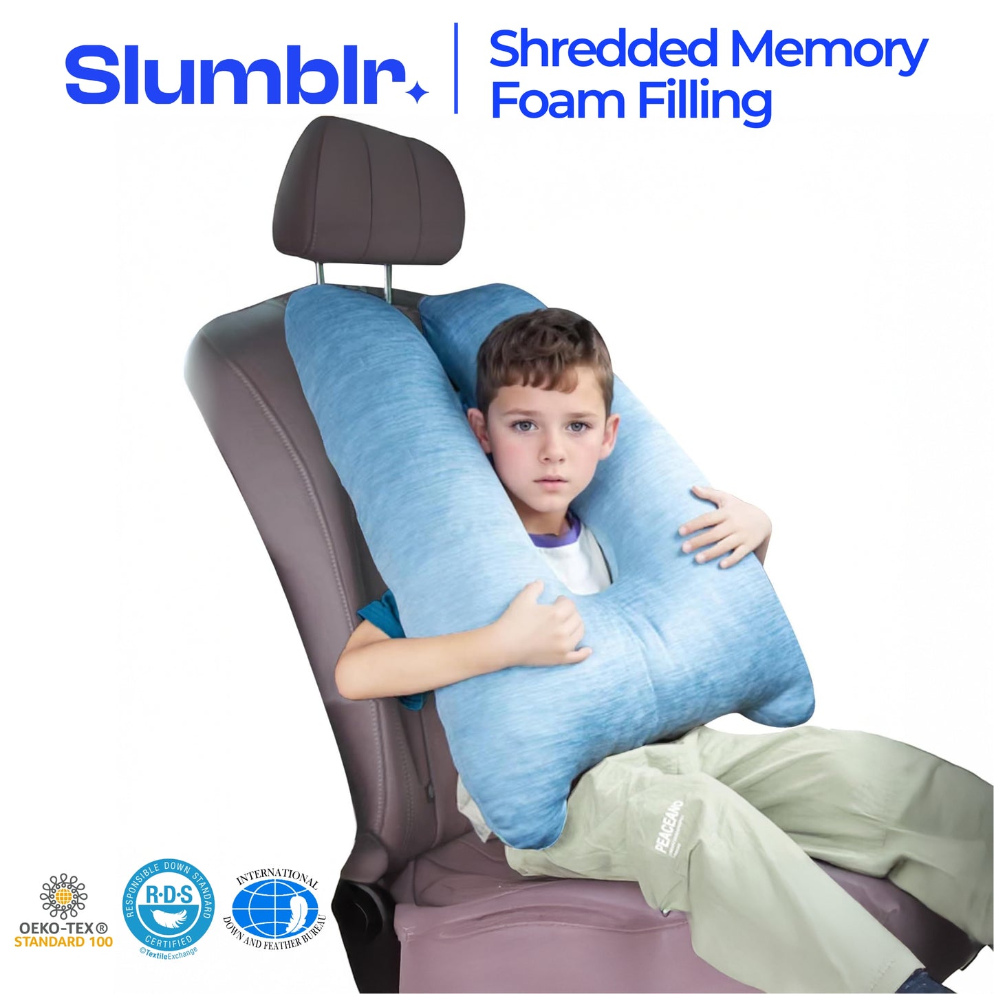 Slumblr® Memory Foam Compact Cushion