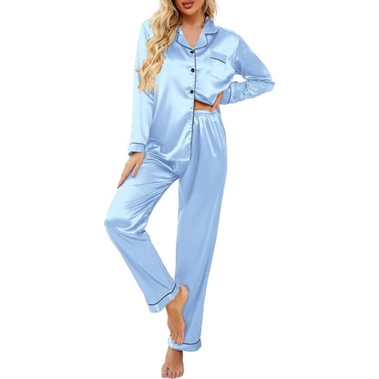 Slumblr® Silk Satin Pajama Set