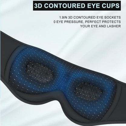 Slumblr® LC-dolida 3D Bluetooth Sleep Headphones Mask