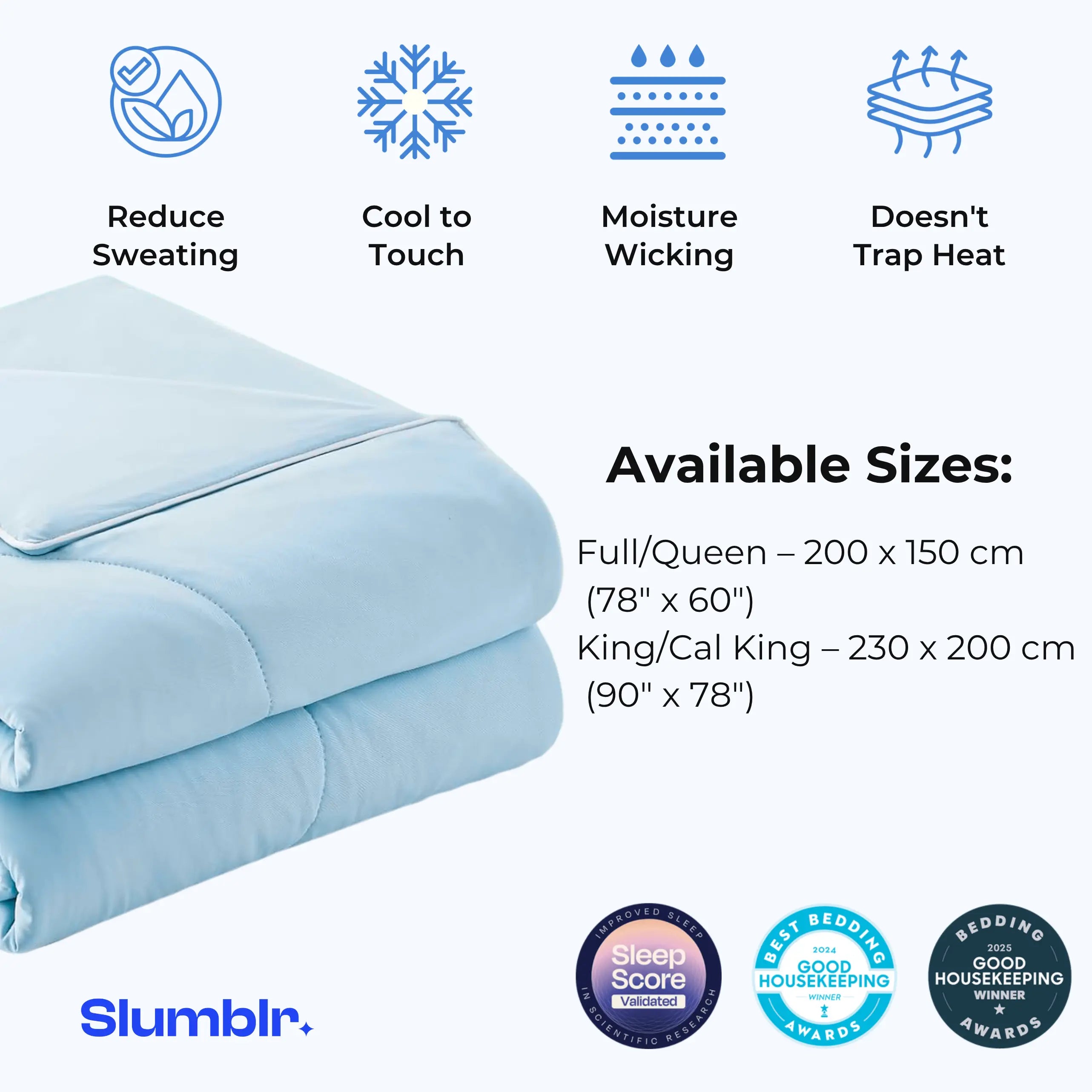 Slumblr® Ice Cooling Comforter Slumblr
