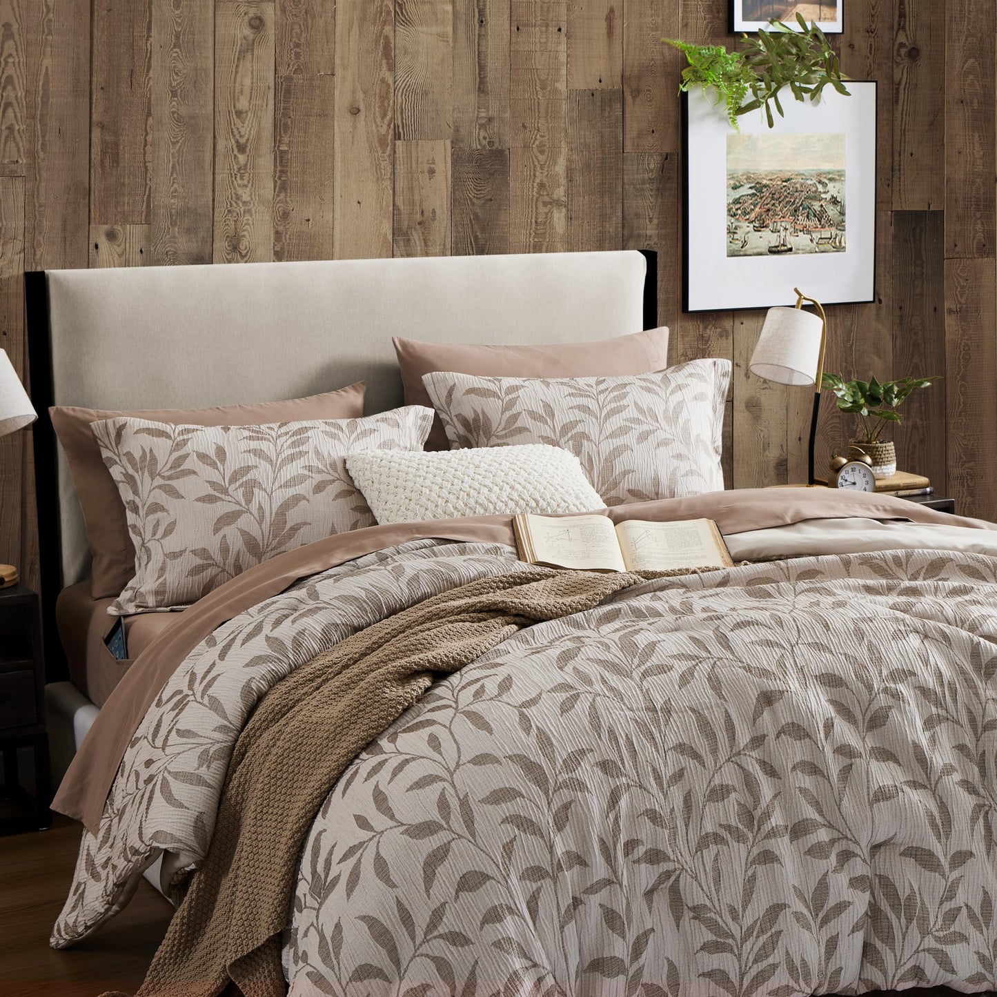 Slumblr® 4-Piece Floral Duvet Cover Set