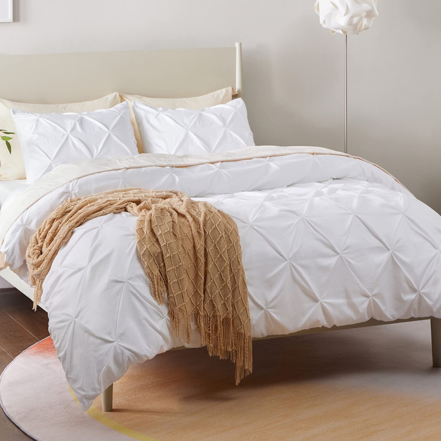 Slumblr® Linens Pinch Pleated Duvet Cover Set