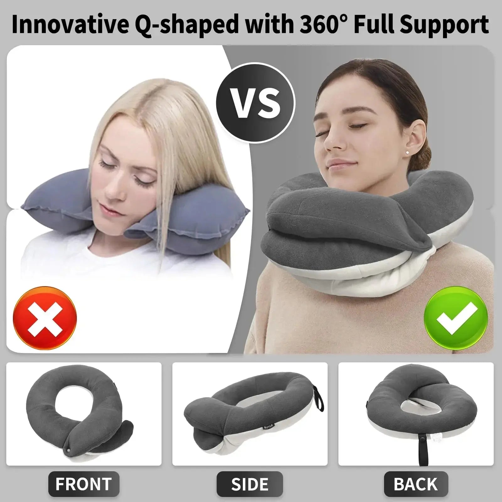 Slumblr® 360° Travel Support Pillow Kit Slumblr