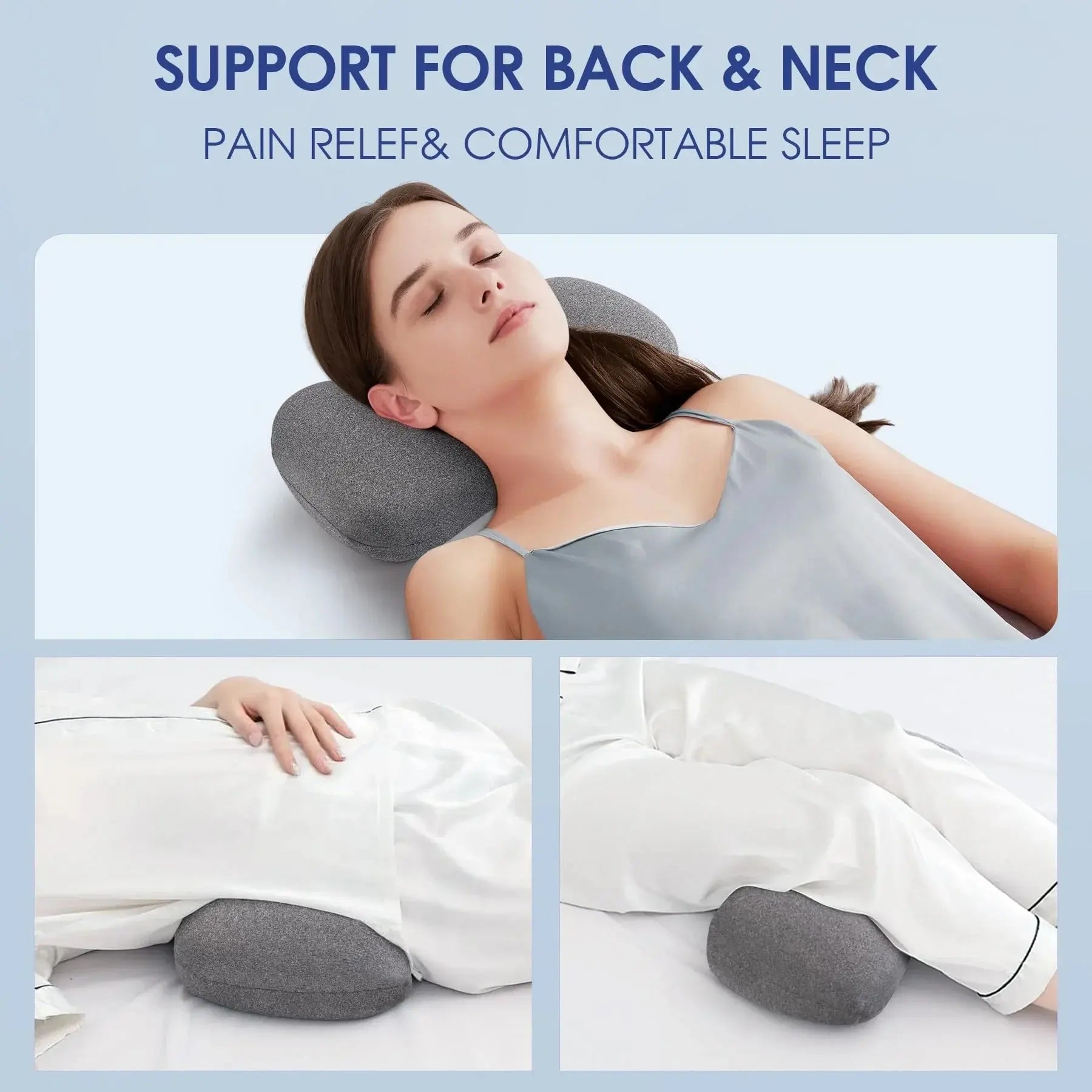 Slumblr® Bolster Travel Support Pillow Slumblr