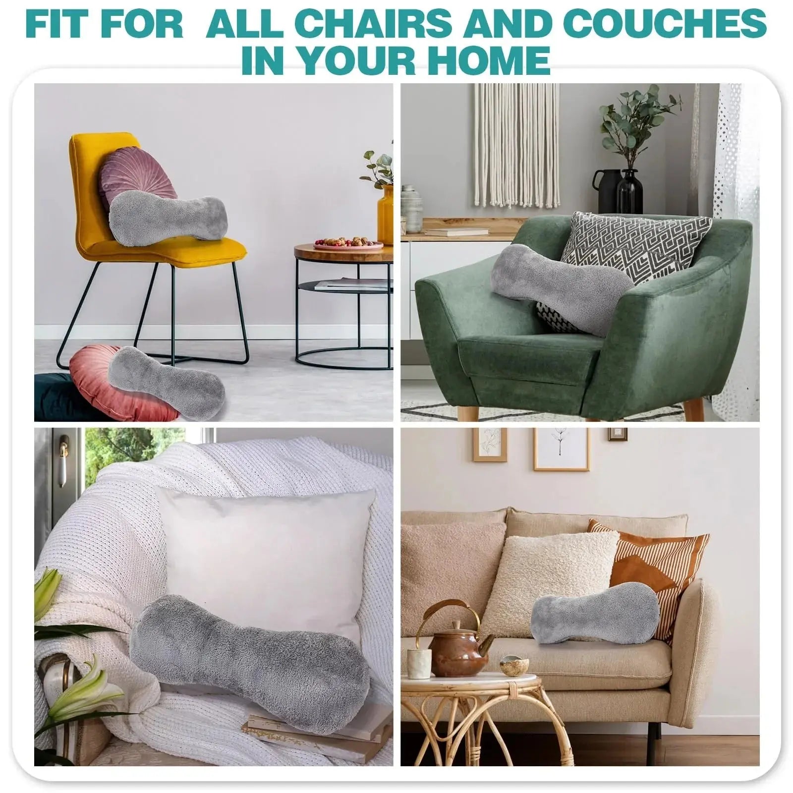 Slumblr® Plush Recliner Travel Cushion Slumblr