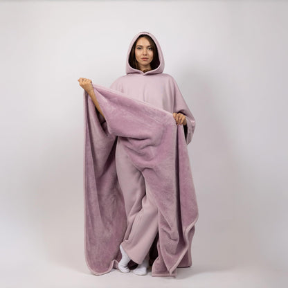 Slumblr® Plush Cloak Hoodie Blanket Sweatshirt