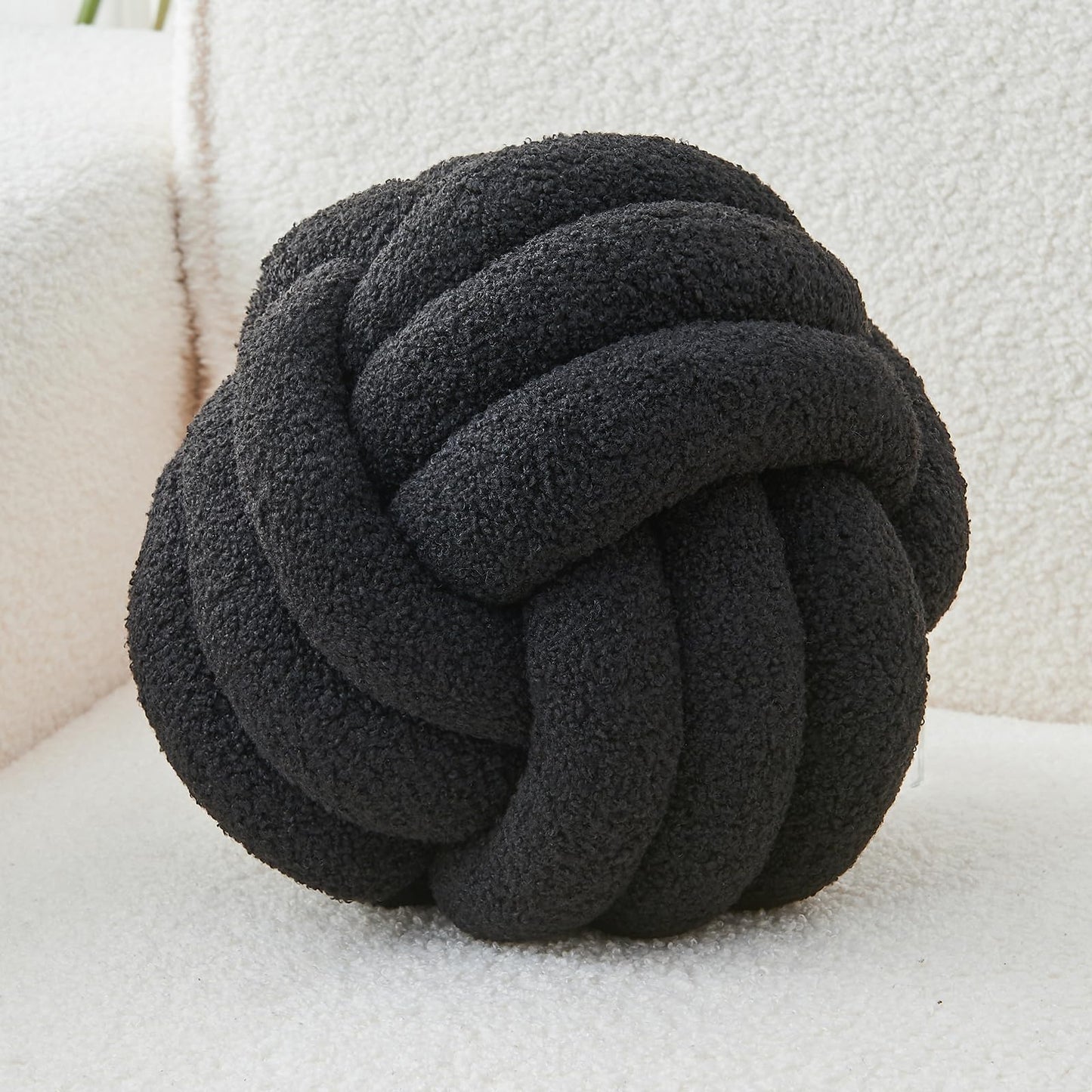 Slumblr® Nordic Woven Knot Ball Pillow