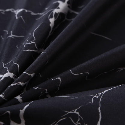 Slumblr® 3-Piece Marble Print Fitted Sheet