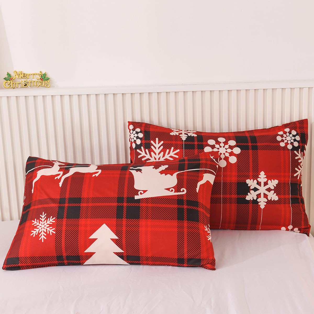 Slumblr® Christmas-Themed Duvet Cover Set (3pcs)