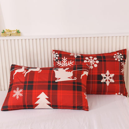 Slumblr® Christmas-Themed Duvet Cover Set (3pcs)