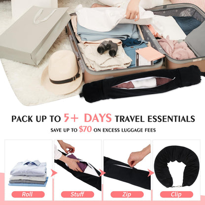 Slumblr® Fillable Travel Neck Pillow