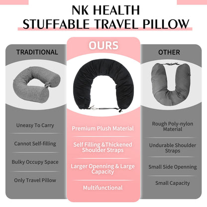 Slumblr® Fillable Travel Neck Pillow