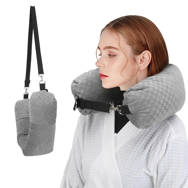 Slumblr® Fillable Travel Neck Pillow