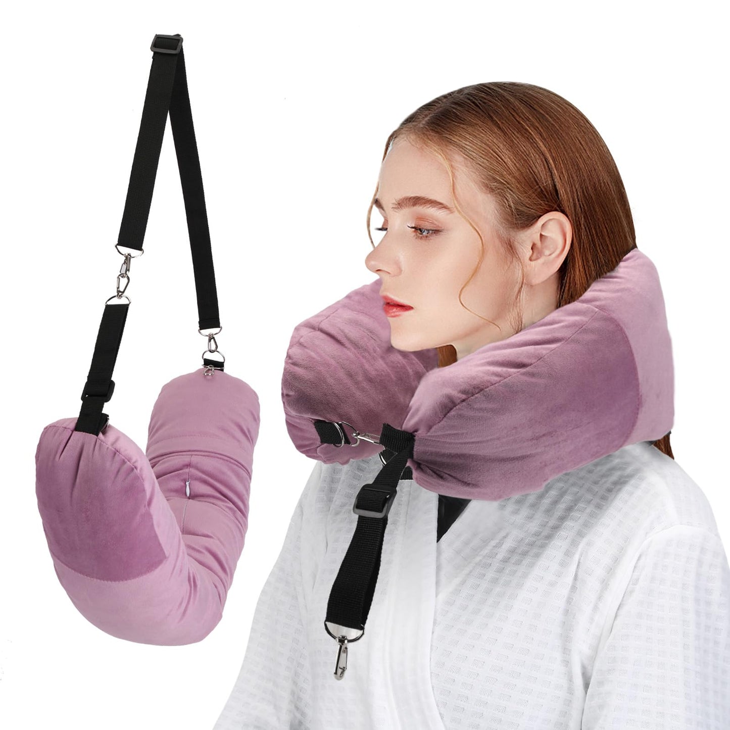 Slumblr® Fillable Travel Neck Pillow