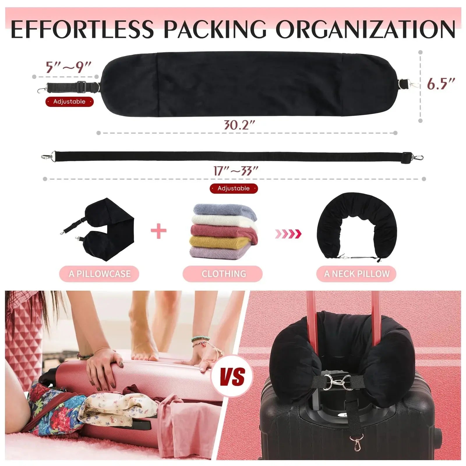 Slumblr® Fillable Travel Neck Pillow Slumblr