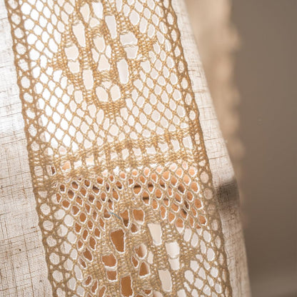 Slumblr® Boho Cotton Linen Curtain Set (2pcs)