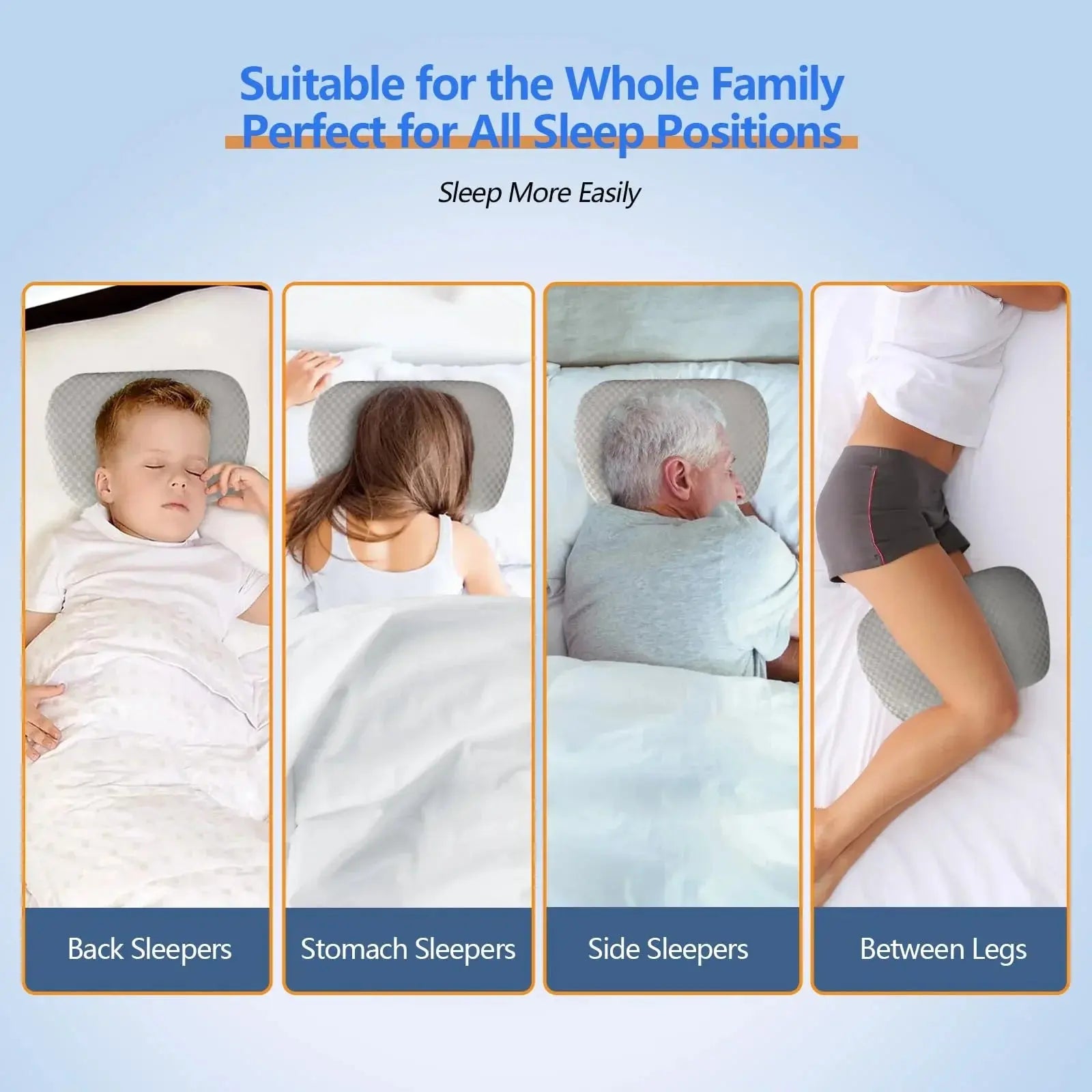 Slumblr® Adjustable Ear Support Pillow Slumblr