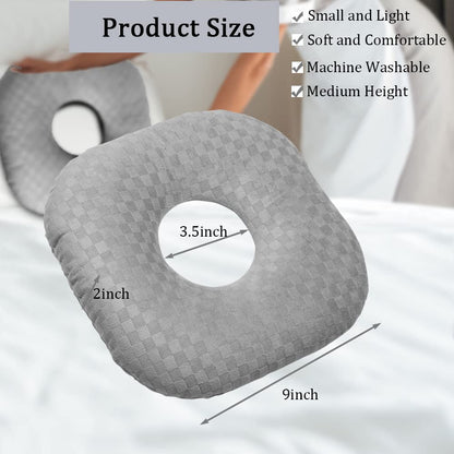 Slumblr® Cotton Adjustable Ear Pillow - Square Shape